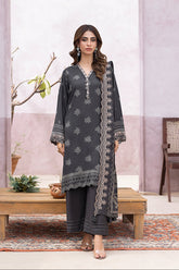 03 Piece Stitched Printed Embroidered Cashmi Wool