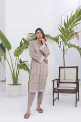 02 Piece Unstitched Embroidered Lawn Shirt & Trouser - View 3 - Lakhany