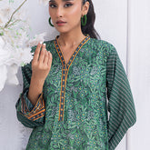 01 Piece Unstitched Printed Lawn Shirt - Lakhany
