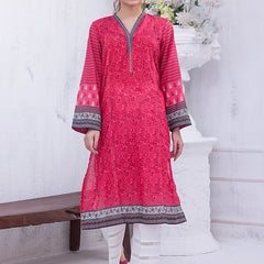 01 Piece Unstitched Printed Lawn Shirt - View 3 - Lakhany
