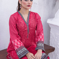 01 Piece Unstitched Printed Lawn Shirt - View 2 - Lakhany