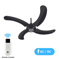SK AC DC Ceiling Fan Antique Plus Model Copper 56 Inch Brand Warranty - Onestopmall.pk