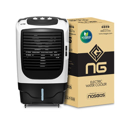 Nasgas AC DC Hybrid Room Cooler Model NAC-9800 Cooling Box (For Re-Freezable Ice Packs Evaporative Cooling Pad 1 Year Brand Warranty