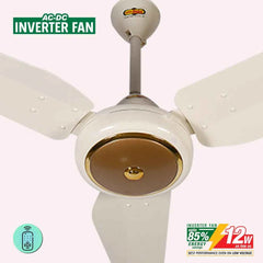 Super Asia VISTA AC/DC INVERTER FAN Modle Inverter AC DC Fan 56 Inch 99.9% Pure Copper Wire Brand Warranty