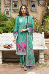 03 Piece Stitched Embroidered Khaddar