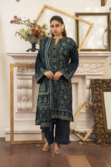 03 Piece Stitched Textured Pearl Printed Marina