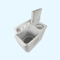 Super Asia Washing Machine SA-245 Easy Wash Scrub Board With Double Storm Pulsator 1 Year Brand Warranty