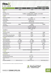 Ziewnic ROUX 4.7KW Solar Inverter IP54 Aluminium Casing And Repairable Warranty
