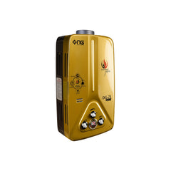 Nasgas DG-77 GOLD MODEL 7 Liter Instant Water Heater Natural Gas Geyser Auto cut-off protection device