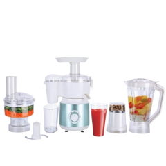 Grace National Food Processor Kitchen Master Unbreakable jug. chopper Dry Mill.Plastic Jar & Vegetable Cutter Meat Blade 2 Year Motor Warranty