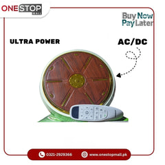 Orient Ceiling Fan AC DC Ultra Power MODEL 56'' with (30WATTS OPTIONS) Brand Warranty