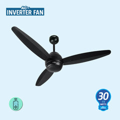 Super Asia AIRO AC INVERTER FAN 30 Watts Upto 85% Energy Saving Brand Warranty