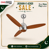 Super Asia AIRO AC INVERTER FAN 30 Watts Upto 85% Energy Saving Brand Warranty