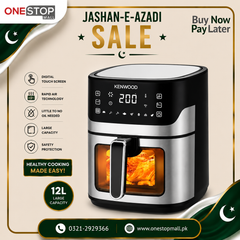 Kenwood 1st Copy PKH470 Digital Air Fryer 12L 1800W | LED Touch Display | Healthy Oil-Free Cooking