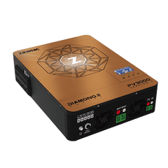 ZIEWNIC DIAMOND Solar Hybrid Inverter 6G 2.2KVA (PV3000) 100% Pure Sine Wave Solar Inverter 5 Years Brand Warranty - Onestopmall.pk