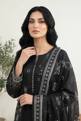 Lakhany Premium 03 Piece Unstitched Printed Lawn