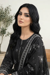 Lakhany Premium 03 Piece Unstitched Printed Lawn