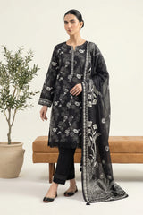 Lakhany Premium 03 Piece Unstitched Printed Lawn - Design 3