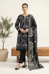 Lakhany Premium 03 Piece Unstitched Printed Lawn - Design 3