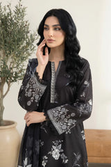 Lakhany Premium 03 Piece Unstitched Printed Lawn