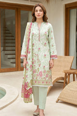 03 Piece Unstitched Printed Lawn - Design 10