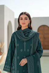 03 Piece Unstitched Pashmina Printed - Design 19