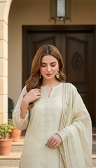 03 Piece Ready to wear Embroidered