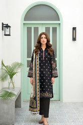 03 Piece Unstitched Printed Lawn - Design 5