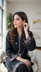 02 Piece Unstitched Embroidered with Shirt & Trouser - View 2 - Lakhany