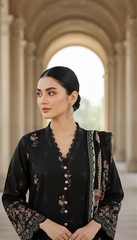 03 Piece Stitched Printed Lawn
