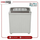 Super Asia Washing Machine SA-245 Easy Wash Scrub Board With Double Storm Pulsator 1 Year Brand Warranty