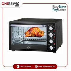 Bingo Oven Toaster OT-53RKCL 53Ltr Black Temperature Control Rotisserie Function Brand Warranty