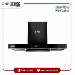 Nasgas Kitchen Hood KHD-260 29inch Touch Panel Front & top 5mm Tempered Glass