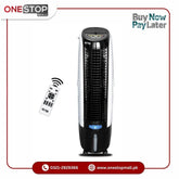 Nasgas Room Air Cooler Tower Model NAC-2300 Unique & Stylish Design Cooling With ice Box Room Temperature Display Dust Proof Special Design Mesh Brand Warranty - Onestopmall.pk
