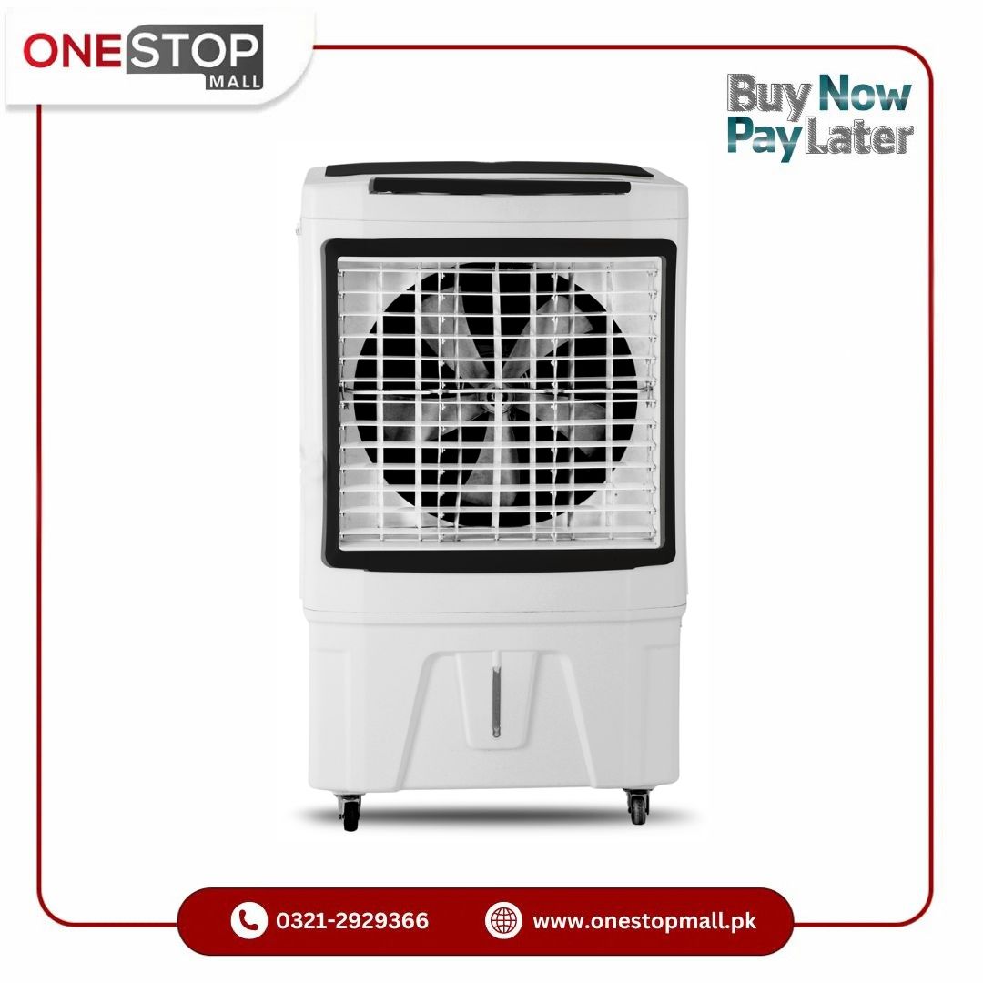 Nasgas Room Air Cooler NAC-2550 Unique & Stylish Design Cooling With ice Box Room Temperature Display Dust Proof Special Design Brand Warranty - Onestopmall.pk