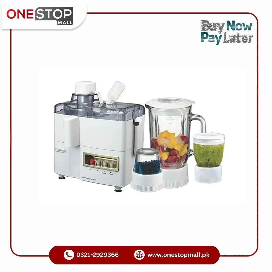 Anix Juicer Blender MIC-124 Heavy Duty 4 In 1 Copper Motor Warranty