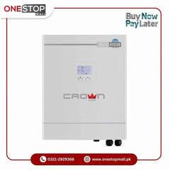 Crown ELEGO-OYSTER6KW PV 9000 Single Phase Pure Sine Wave Hybrid Solar Inverter Brand Warranty
