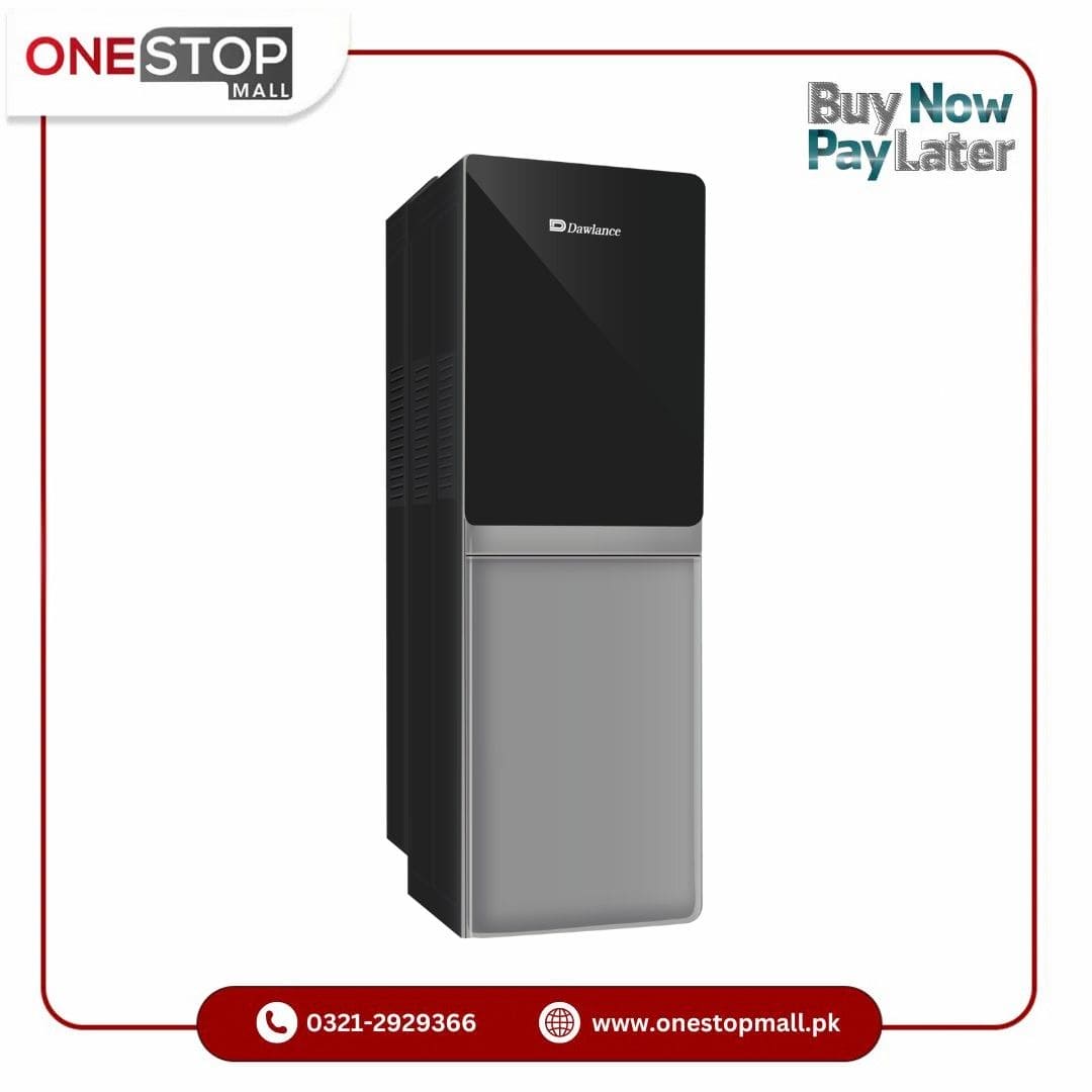 Dawlance Water Dispenser DWD-1051 Glass Door 3 Taps With Refrigerator 5 Liters Capacity Stainless Steel Tank Brand Warranty - Onestopmall.pk