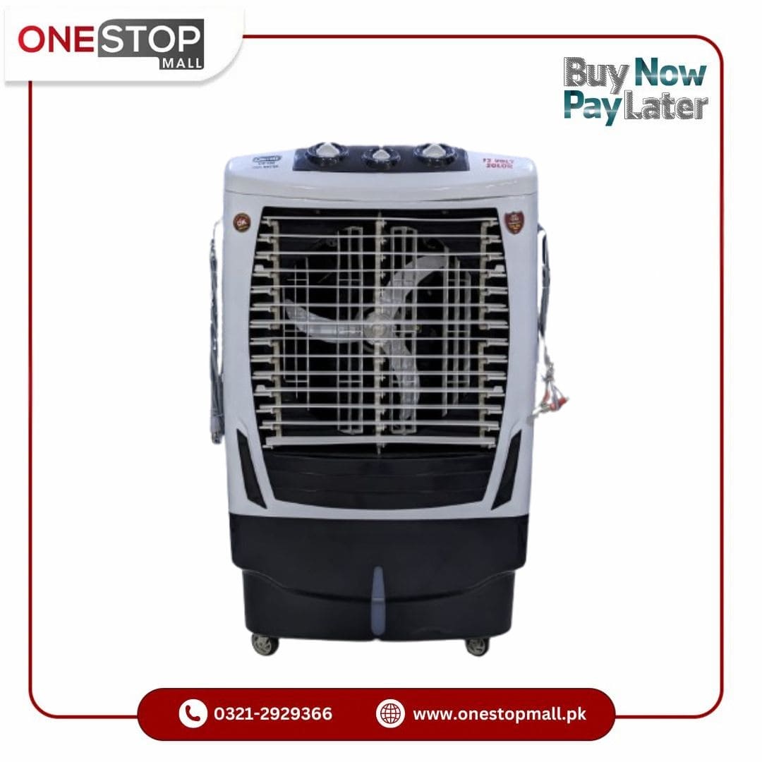 UNITED AC DC Room Air Cooler UD-790 Full Plastic Body Copper Motor Imported long life Cooling Pad 1 Year Brand Warranty - Onestopmall.pk