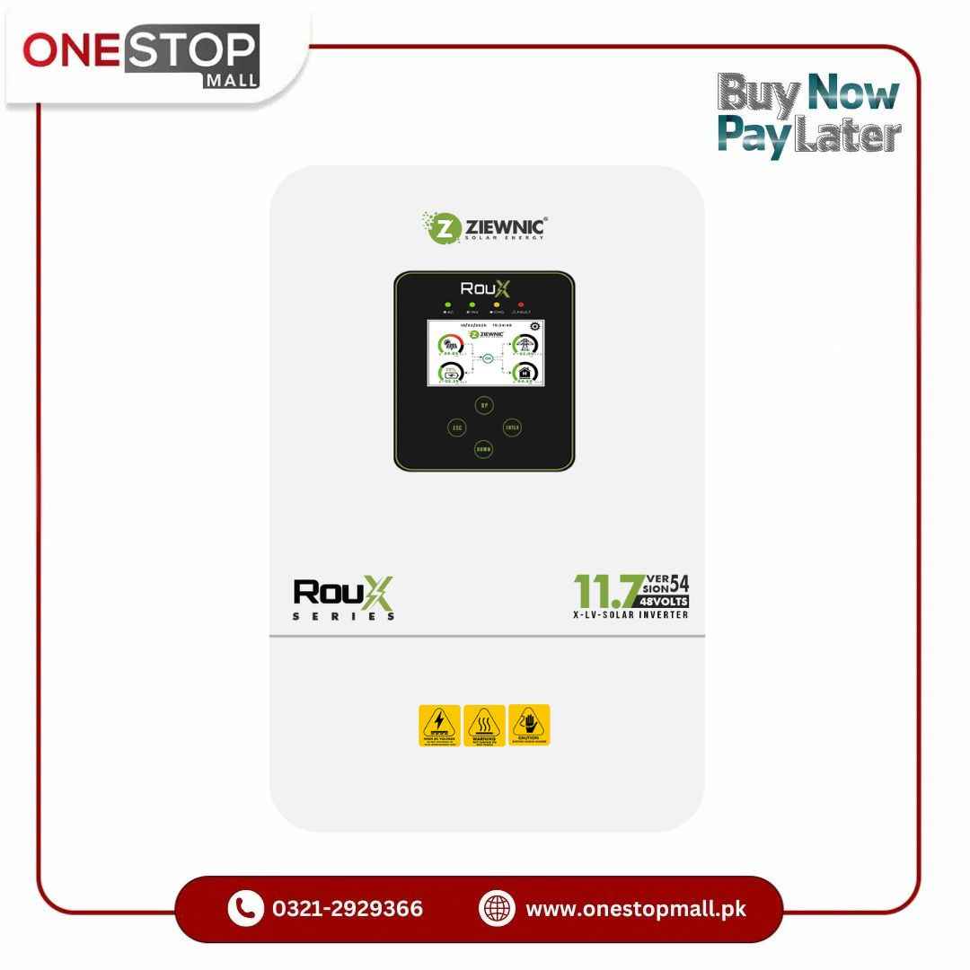 Ziewnic ROUX 11.7KW Solar Inverter IP54 Aluminium Casing And Repairable Warranty