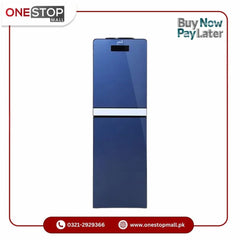 Homage Water Dispenser HWD-49432G-BLG Glass Door Stainless Steel Water Tank ( New Model ) Brand Warranty - Onestopmall.pk