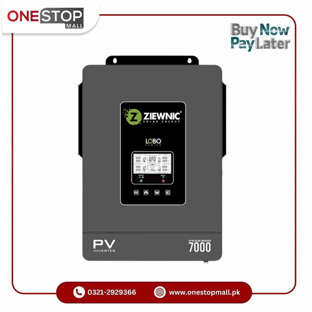 ZIEWNIC SOLAR INVERTER 1000W - 5KW PV7000 MADE IN TAIWAN BRAND WARRANTY