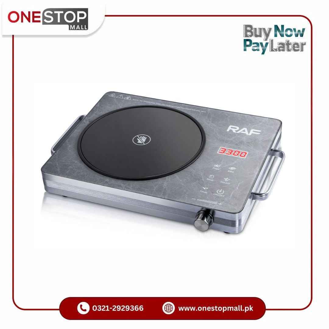 RAF Electric Infrared Cooker R.8061 Stove & Hot Plate Safe And Efficient Without Producing Smoke