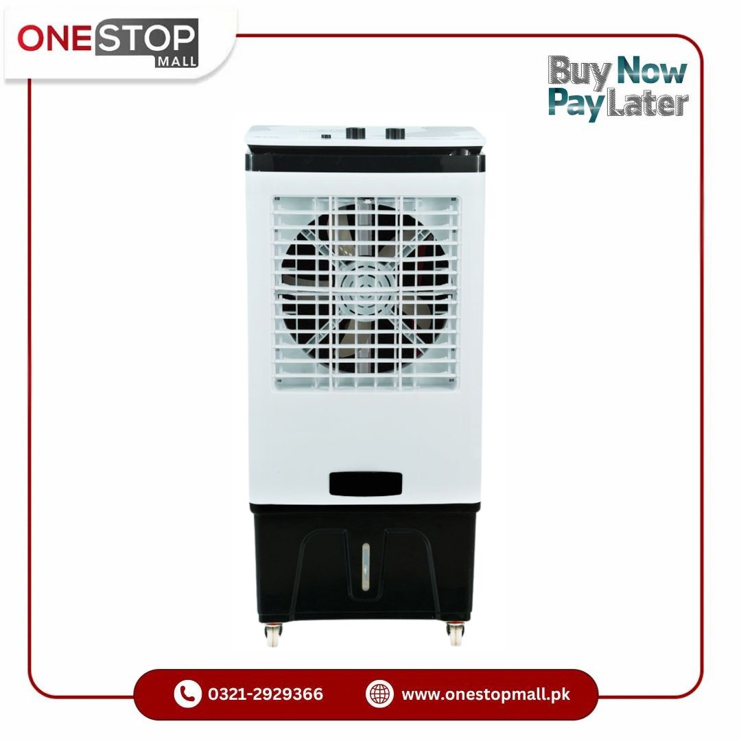 Nasgas Inverter Room Cooler Model NAC-2100 Cooling Box (For Re-Freezable Ice Packs Evaporative Cooling Pad - Onestopmall.pk