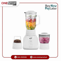 Bingo (BX-496 EX) SUPER BLENDER 3 IN 1 Premium Series Brand Warranty