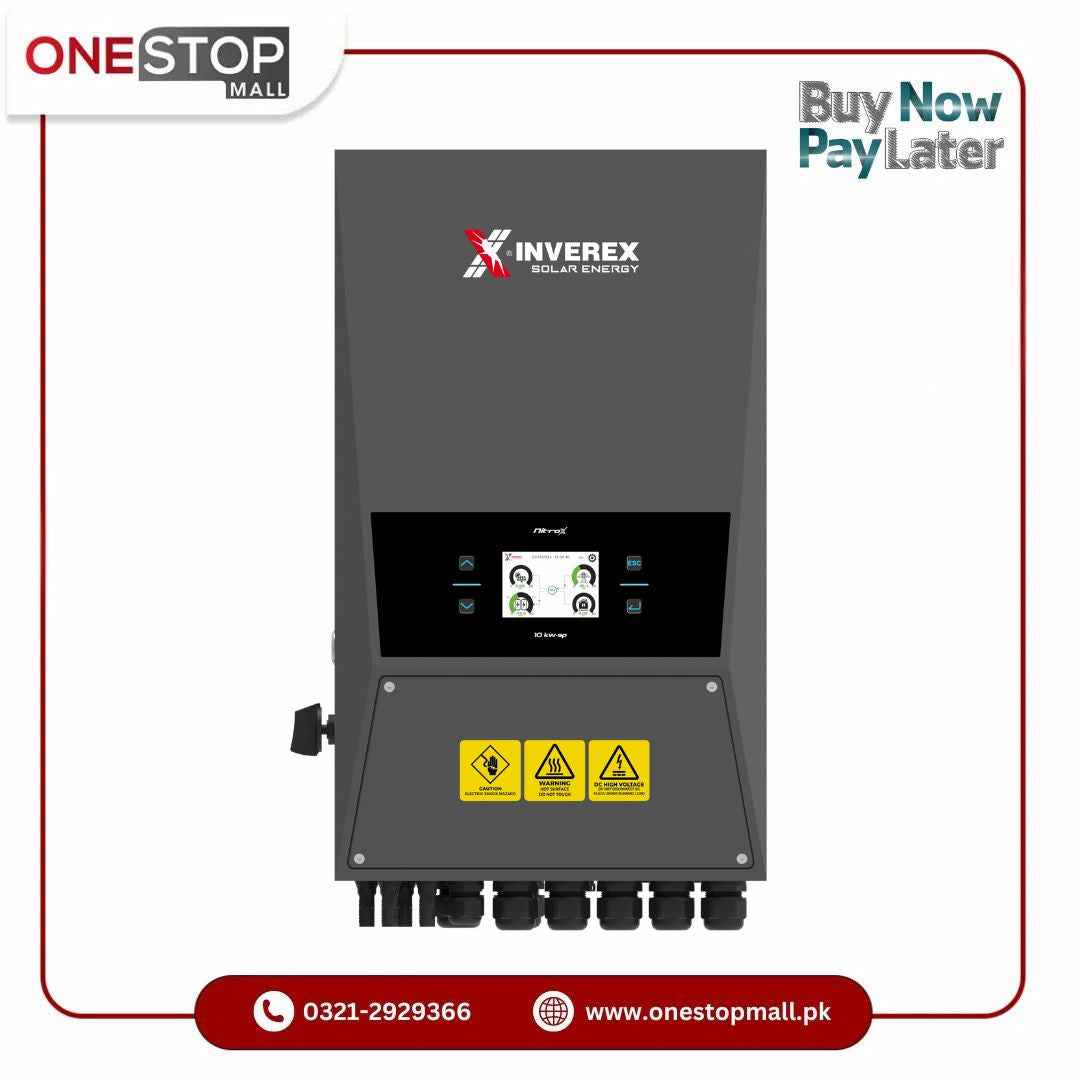 INVEREX NITROX HYBRID 10 KW SP-5G IP65 PV16000 5 Year Warranty