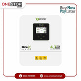 Ziewnic ROUX 4.7KW Solar Inverter IP54 Aluminium Casing And Repairable Warranty