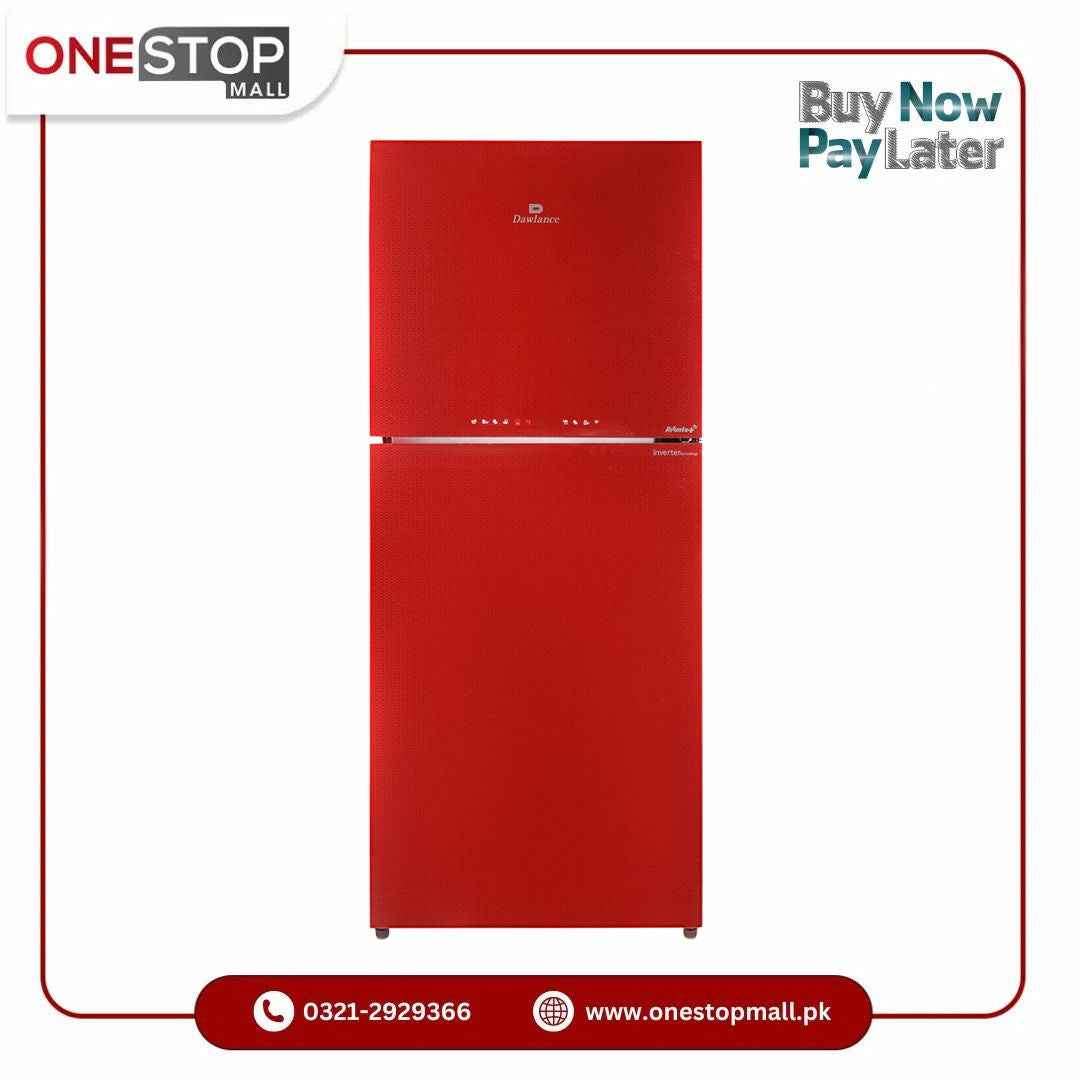 Dawlance Refrigerator 9193LF Avante+ IoT Silky Red Double Door Brand Warranty