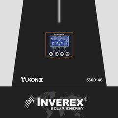 Inverex Yukon II .5.6 KW-48V Solar Inverter High-efficiency pure sine wave inverter 5 Years Brand Warranty