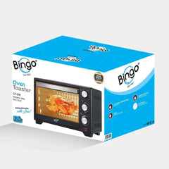 Bingo Oven Toaster OT-24R 24Ltr Black Temperature Control Rotisserie Function Brand Warranty